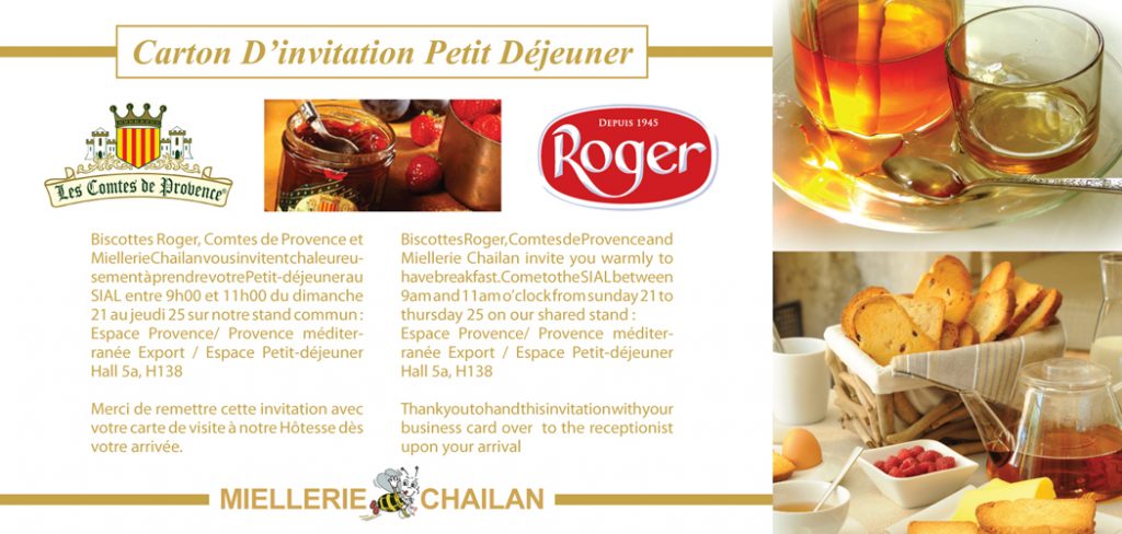 Carton d’invitation SIAL-2