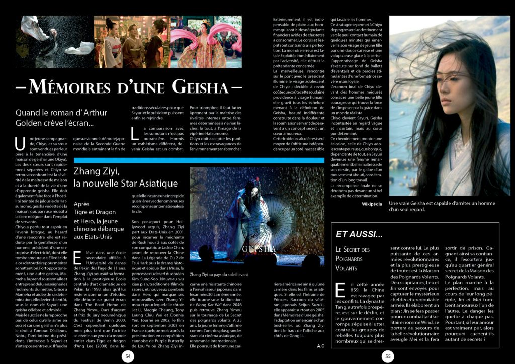 mémoires d’une geisha 2